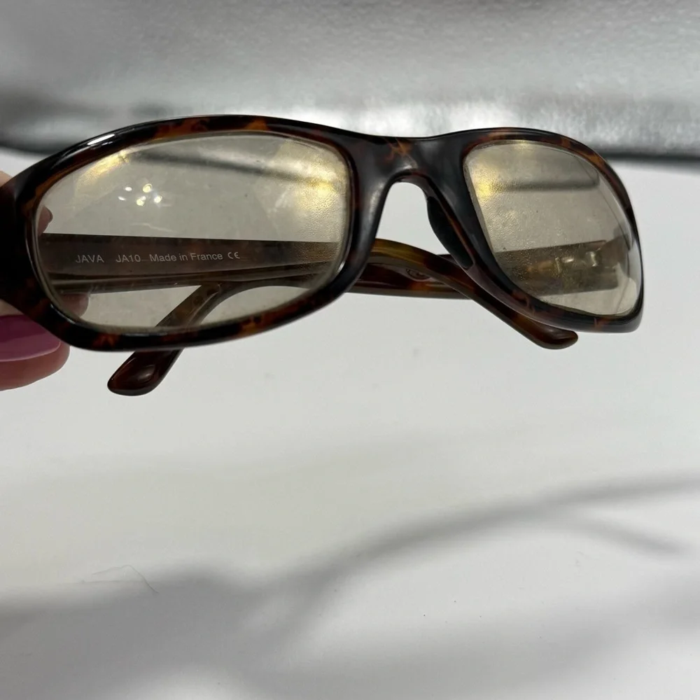 Costa del Mar Java JA10 Sport Wrap vintage Sunglasses Frames Tortoise Shell